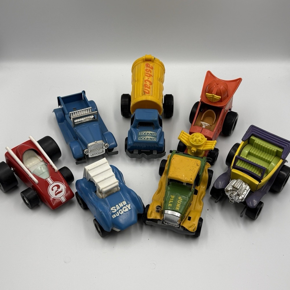 Vintage Topper Toys Cars Lot Hong Kong Sand Buggy Hot Rod‎ Race Car 1960s